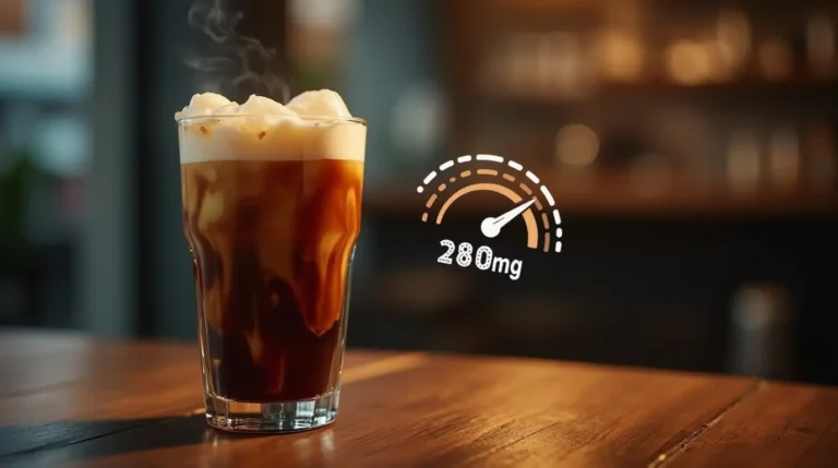 How much caffeine in a nitro cold brew – comparison of caffeine levels in coffee drinks