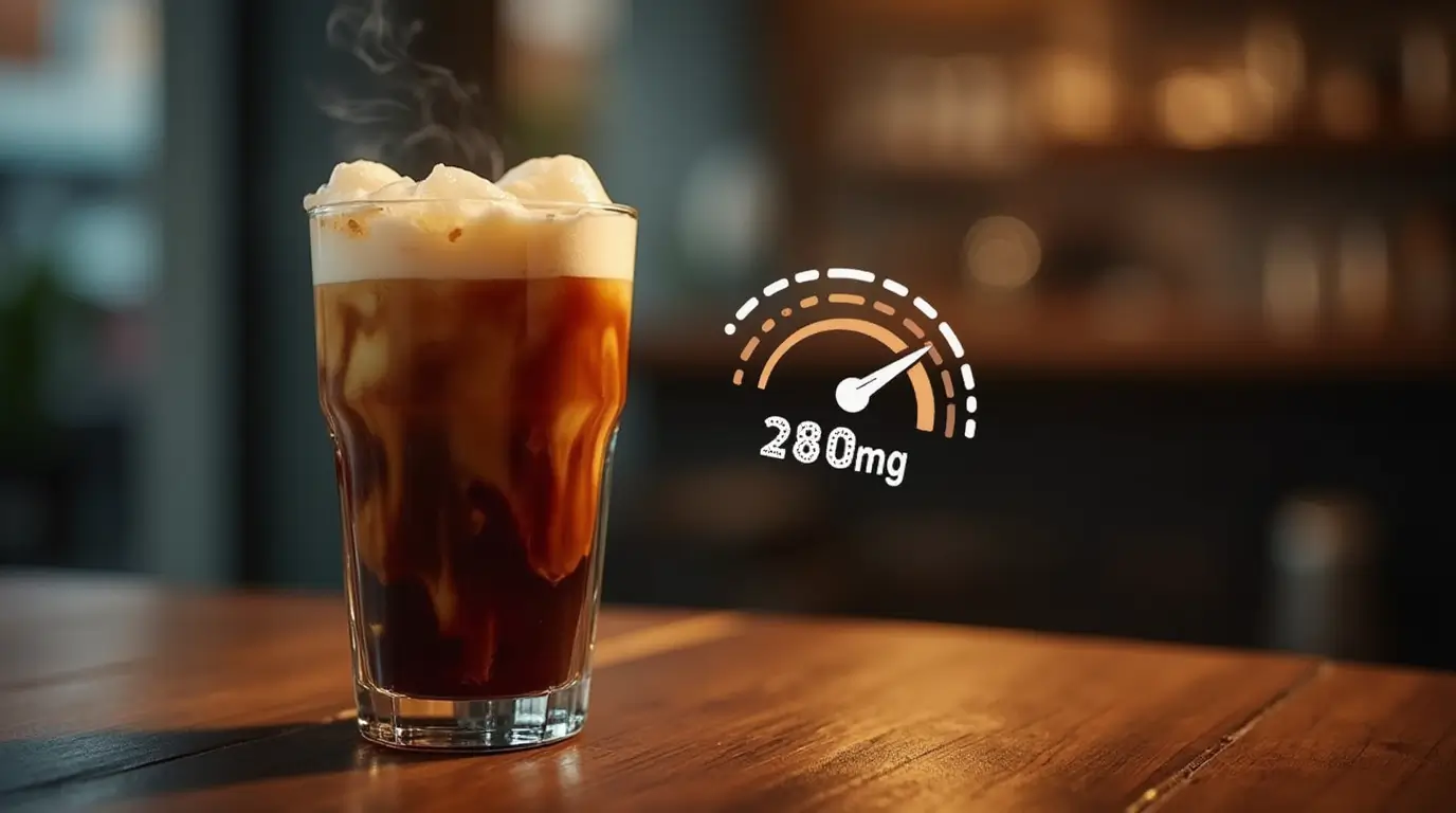 How much caffeine in a nitro cold brew – comparison of caffeine levels in coffee drinks
